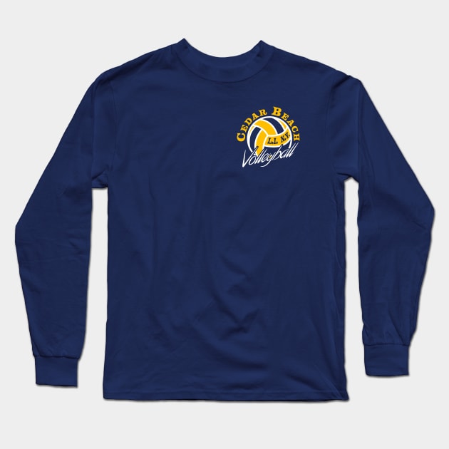 CB Volleyball Pocket Long Sleeve T-Shirt by Off Peak Co.